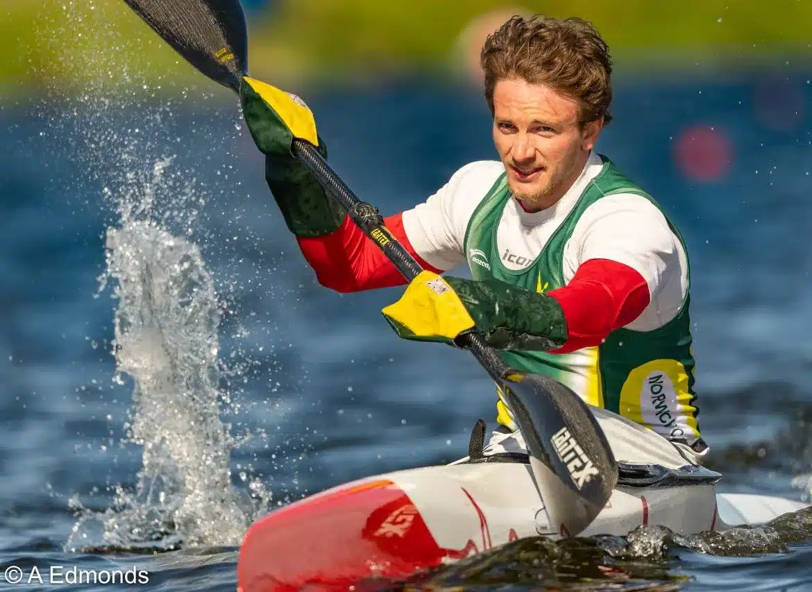 Norwich senior and U23 paddlers